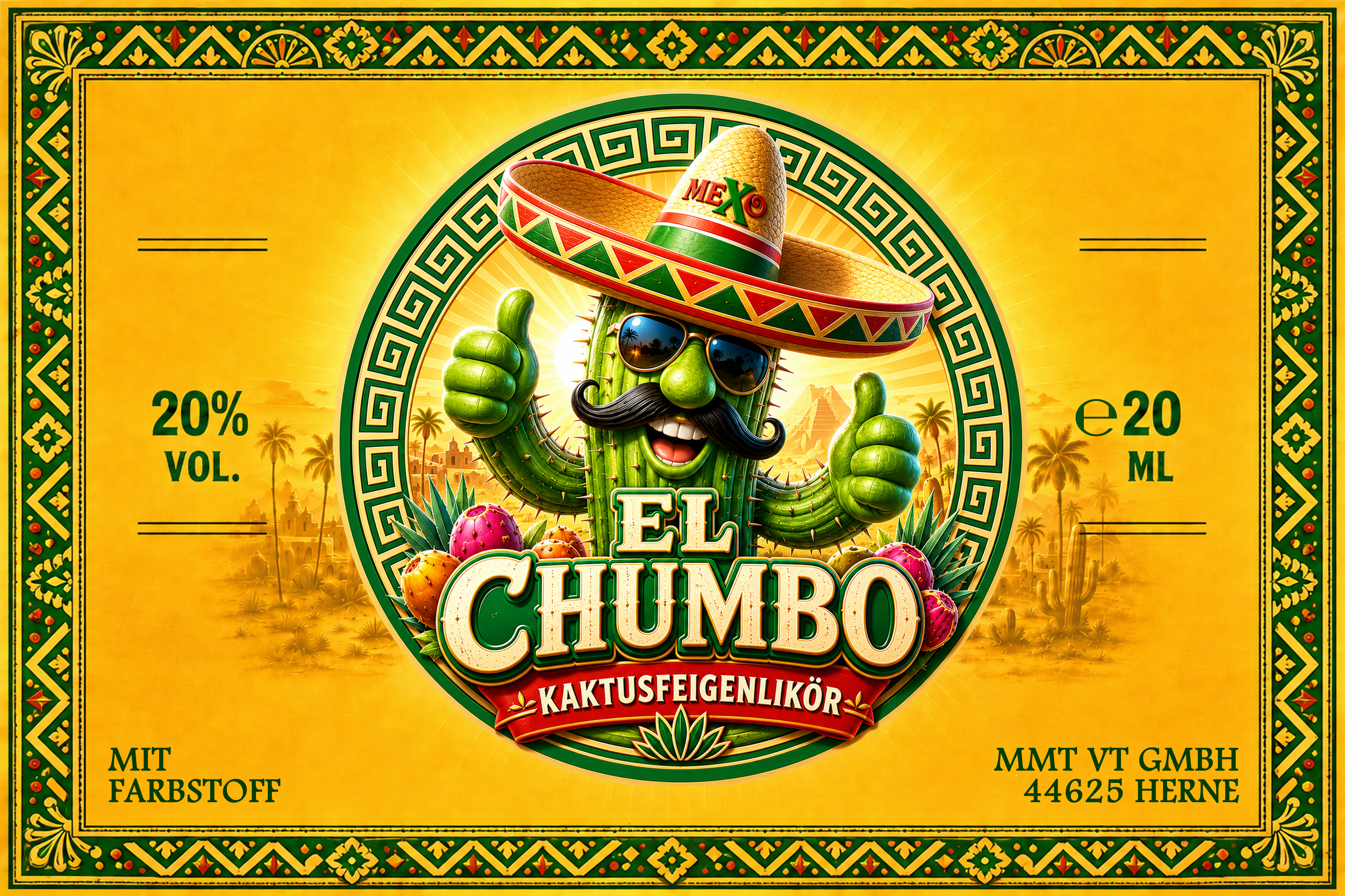 Originales El Chumbo Etikett 20 ml